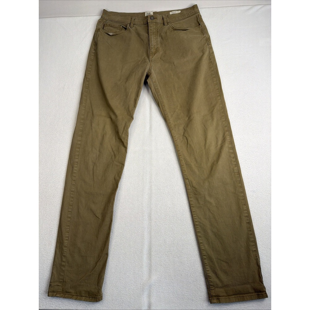 Flint Tinder 365 Chino Pants Mens 34x34 Tapered Fit Khaki Stretch Huckberry